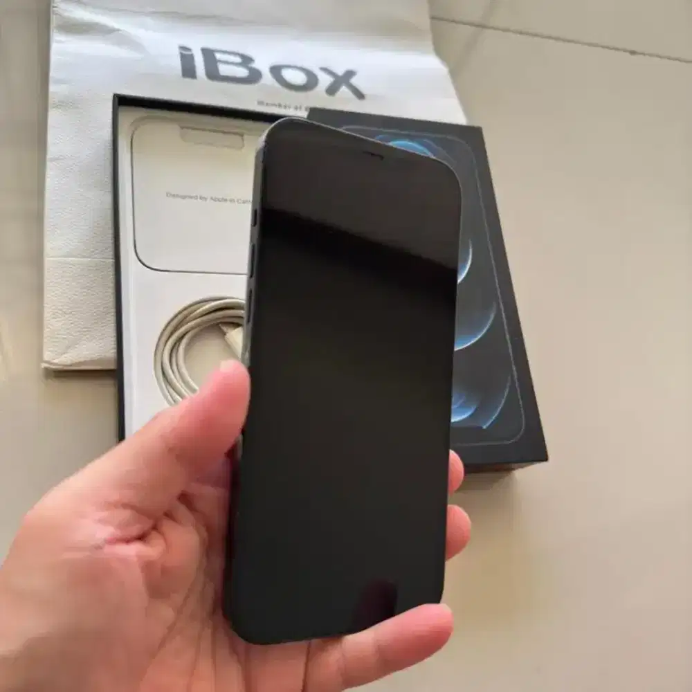 Iphone 12 Promax 256GB Blue
EX Garansi Resmi Ibox