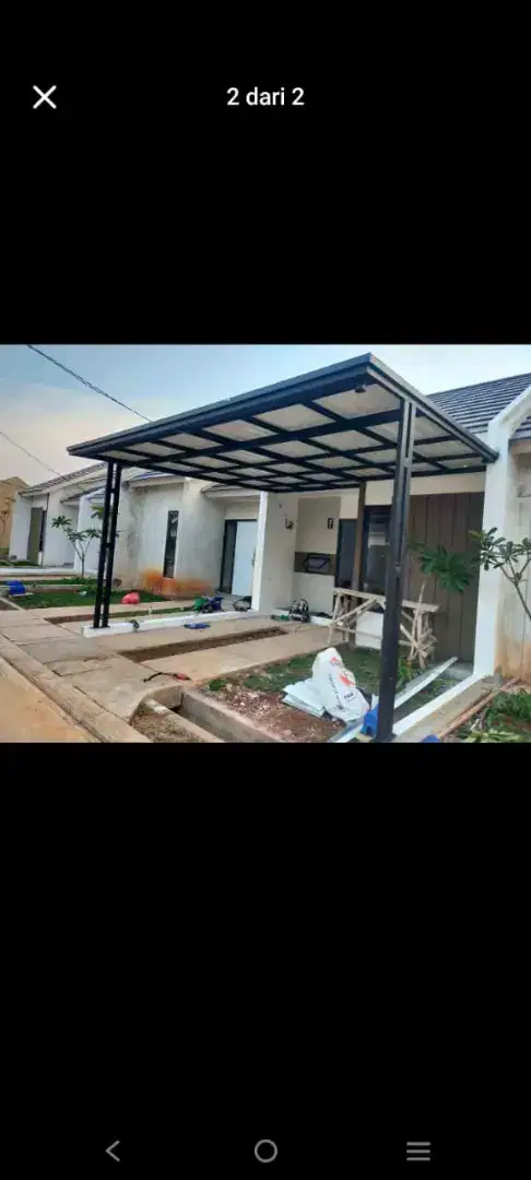 Kanopi baja ringan