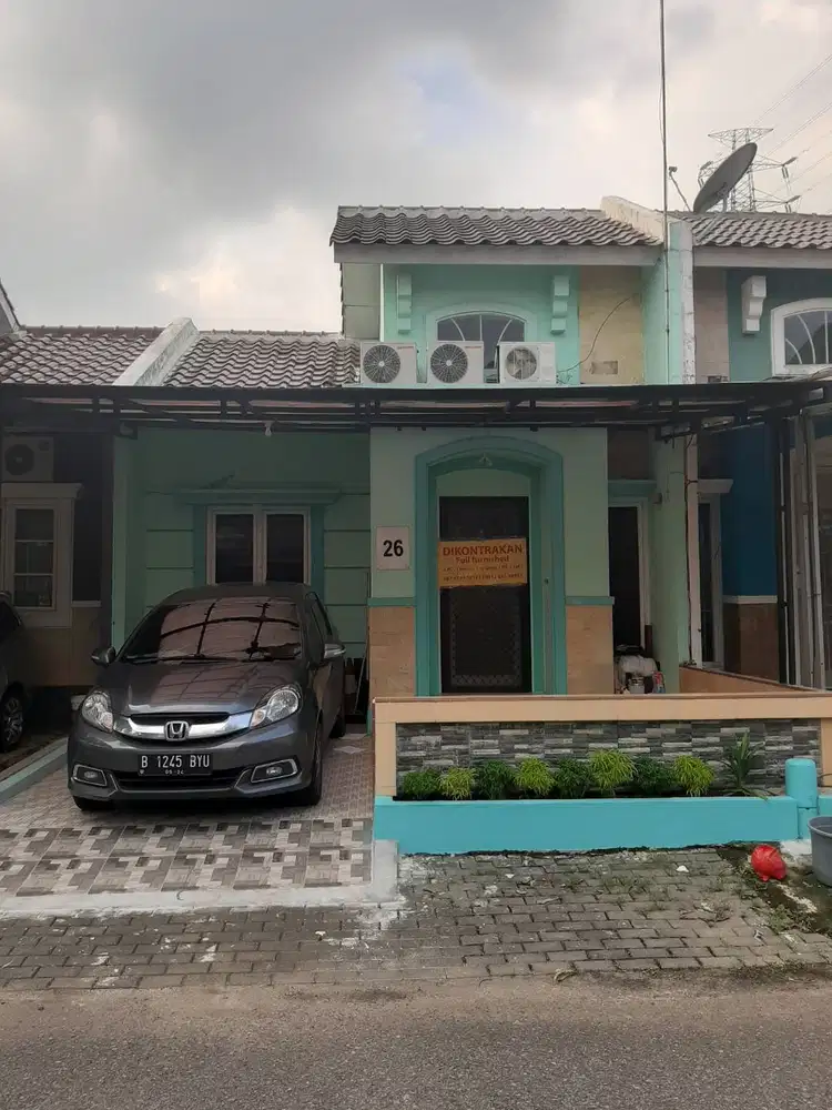 DISEWAKAN LIPPO CIKARANG - CLUSTER LE JARDIN FULLY FURNISHED