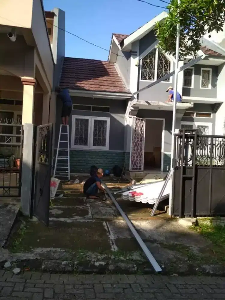 Kanopi minimalis baja ringan