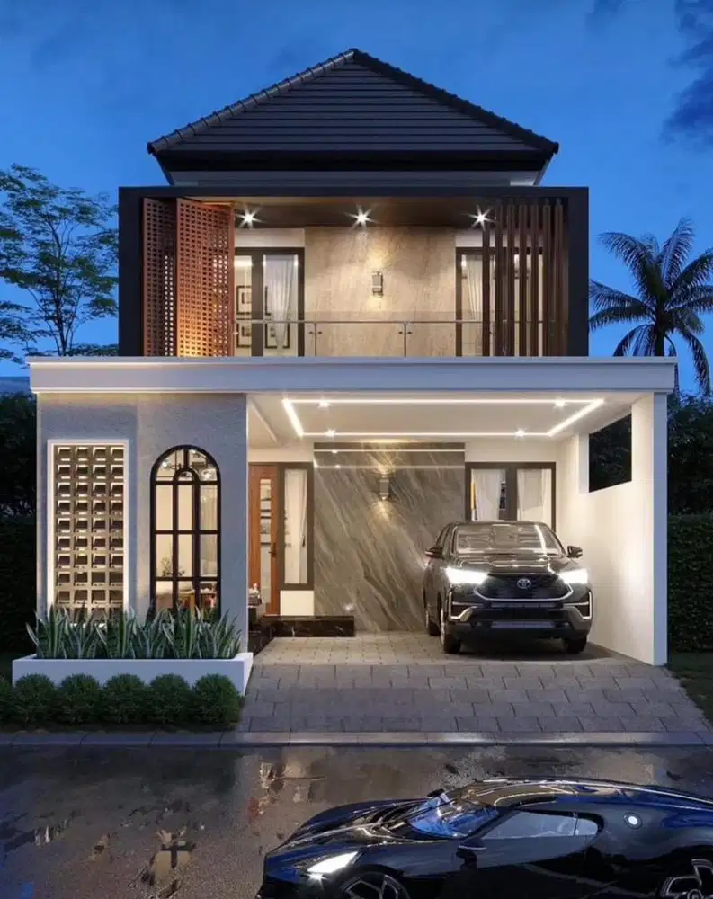 RUMAH BARU 2 Lantai Sawojajar 1 Dkt Araya Sulfat Ciliwung Dan Tol