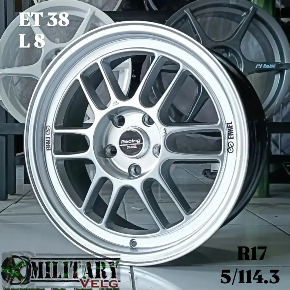 Enkei RPF1 FACE2 R17 Hypersilver