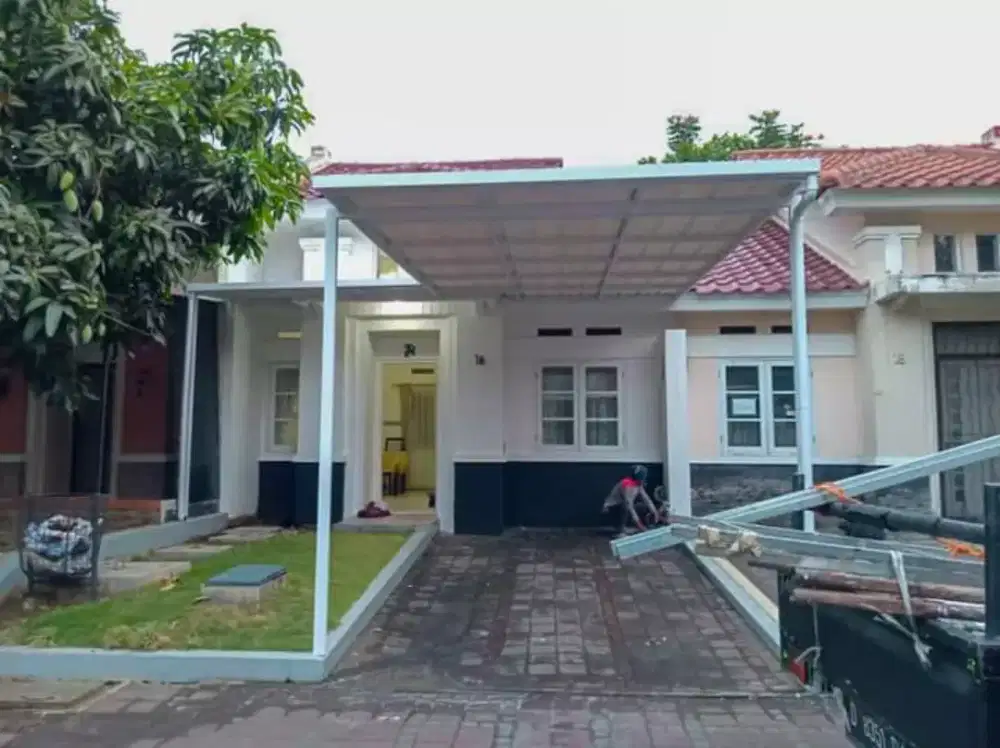 Kanopi minimalis modern