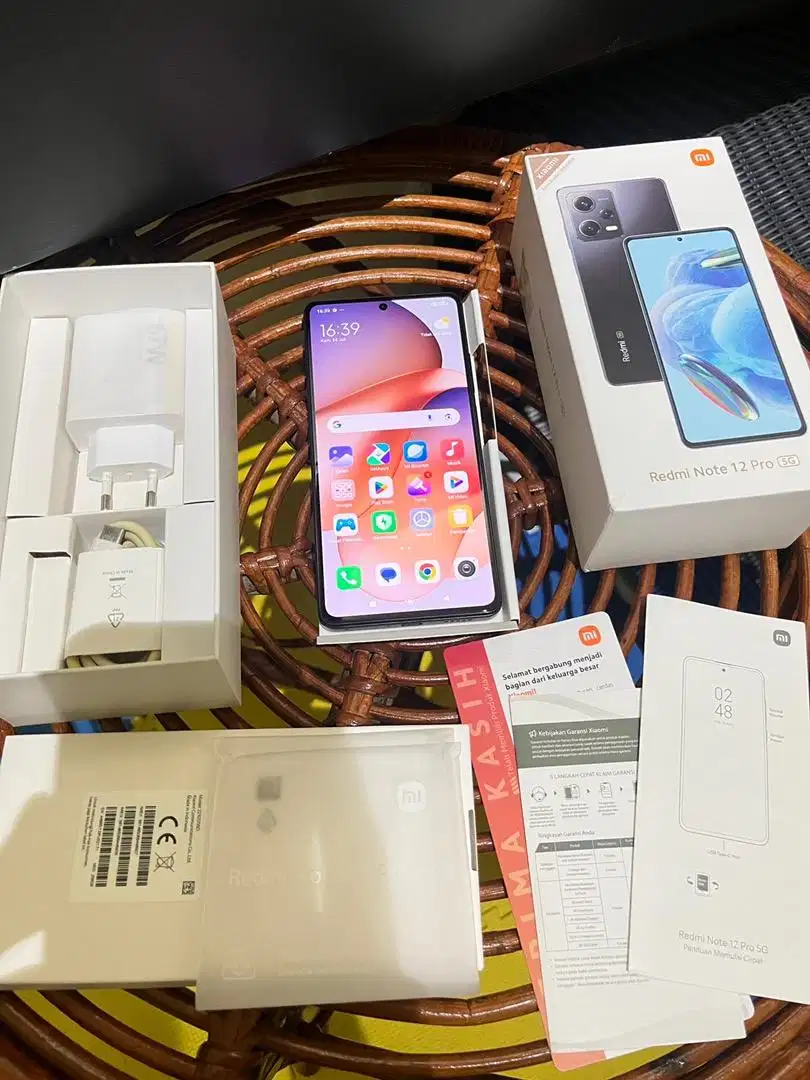 Redmi note 12 pro 5G 8/256 second like new