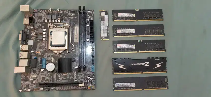 Core i5 6500 + motherboard varro + ram 8gb ada 5 keping + SSD VGEN 256