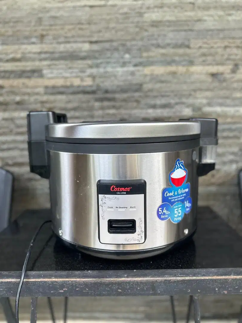 Jual Murah Rice Cooker Jumbo Cosmos bekas pemakaian baru 2bulan