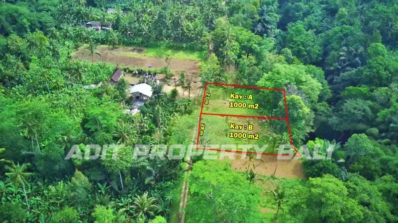 Tanah Kavling Payangan View Jungle & Sungai Ubud Gianyar