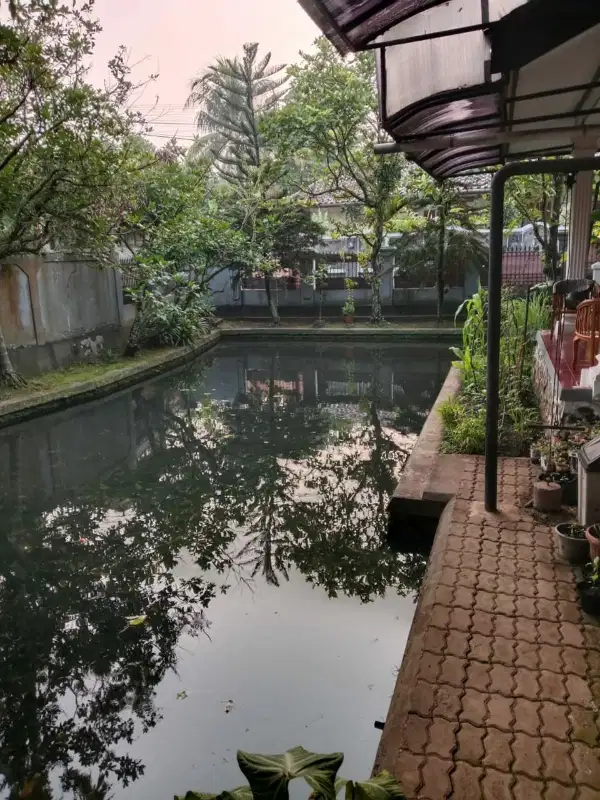 Dijual Rumah murah 500 m2 ada kolam ikan loji dekat RSUD kota Bogor