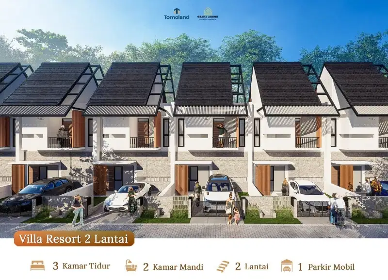 PROMO VILLA 500 JUTAAN DAU DEKAT BATU