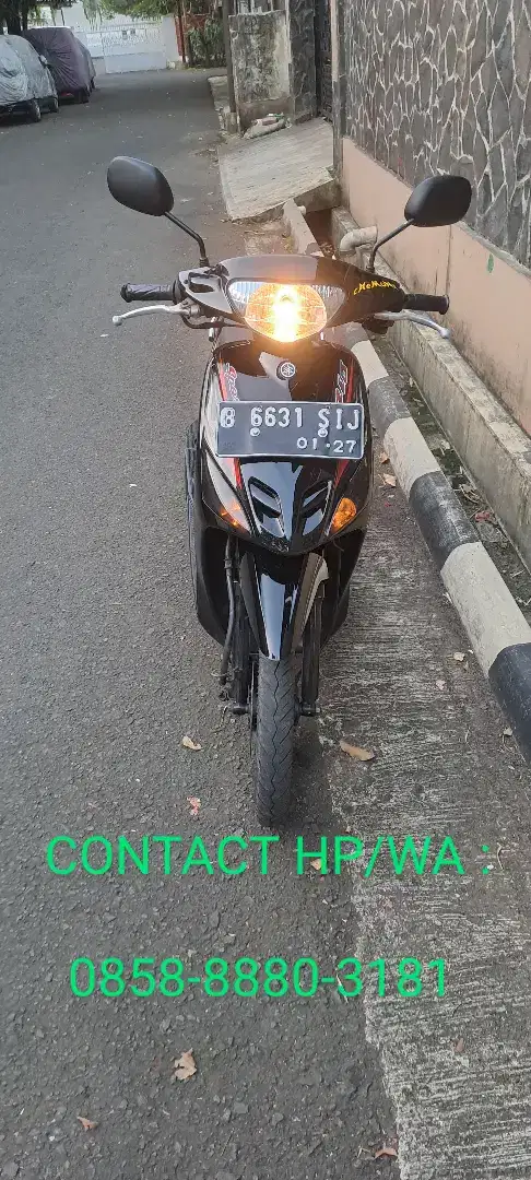 Yamaha Mio SPORTY Th 2007 Plat Kaleng B DKI Hidup Panjang
