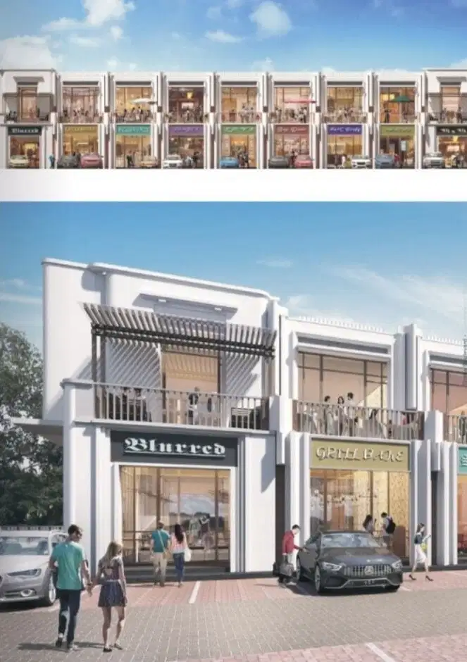 Sewa ruko 2 lantai double fasad Graha Boulevard, Bogor