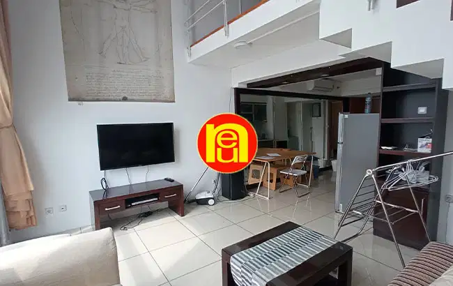 Dijual Apartemen Cityloft Sudirman, 2 lantai, luas 75 m2, Furnish