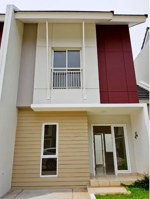 Dijual cepat rumah 2 lantai sumarecon karawang harga nego