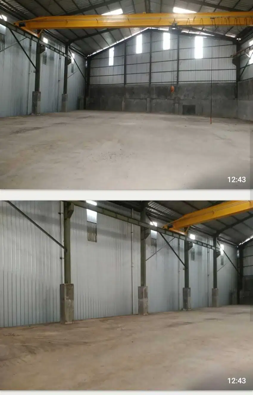 Disewa gudang cipondoh, lb 600m2 , lt 800m2 . Harga 350jt nego
