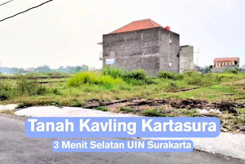 Kavling SHM Solo Barat, Sunrise Market & Akses Mobil