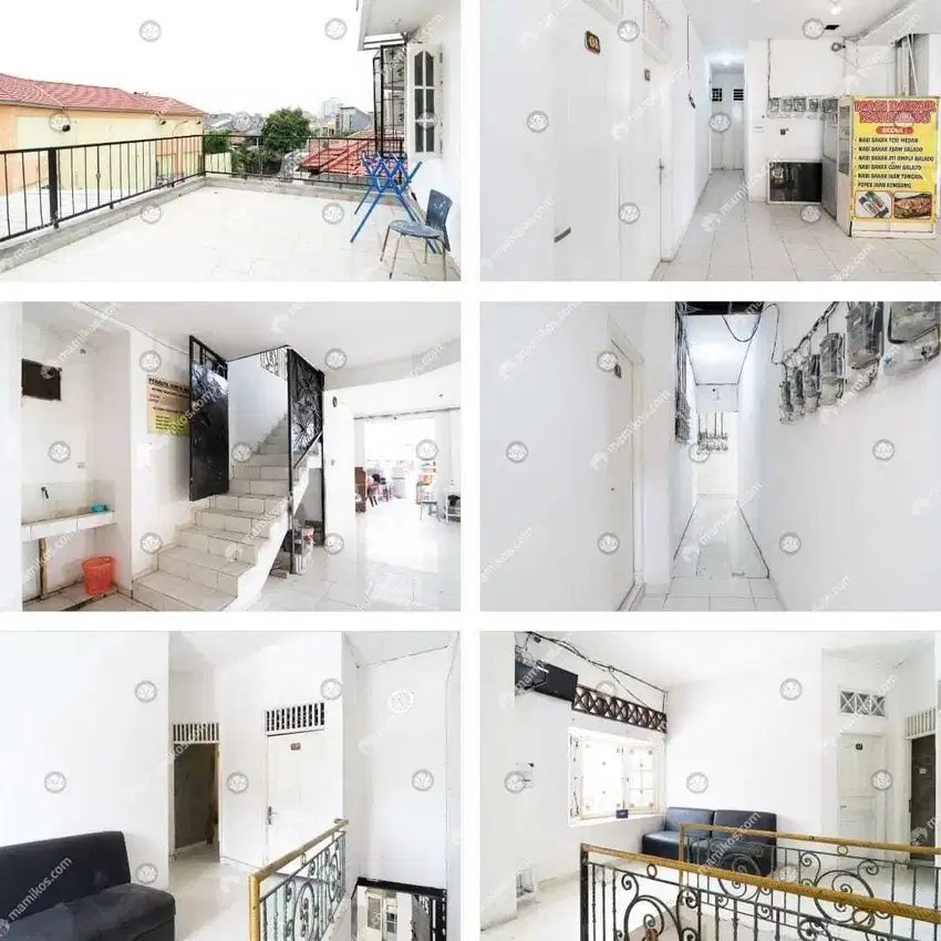 Rumah Kost  Taman Surya 4 lantai Luas tanah 400m2 Hoek, strategis,