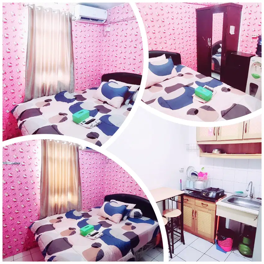 Apartemen tangerang kota dekat skandinavia transit atau harian bisa
