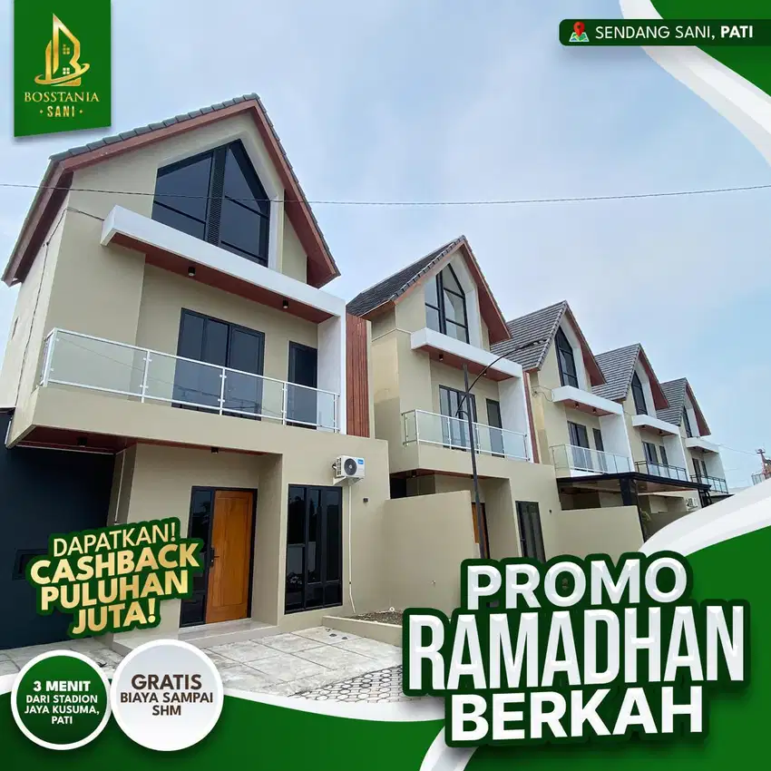 Hunian Megah dengan Taman Luas Dekat RS Mitra Bangsa Pati