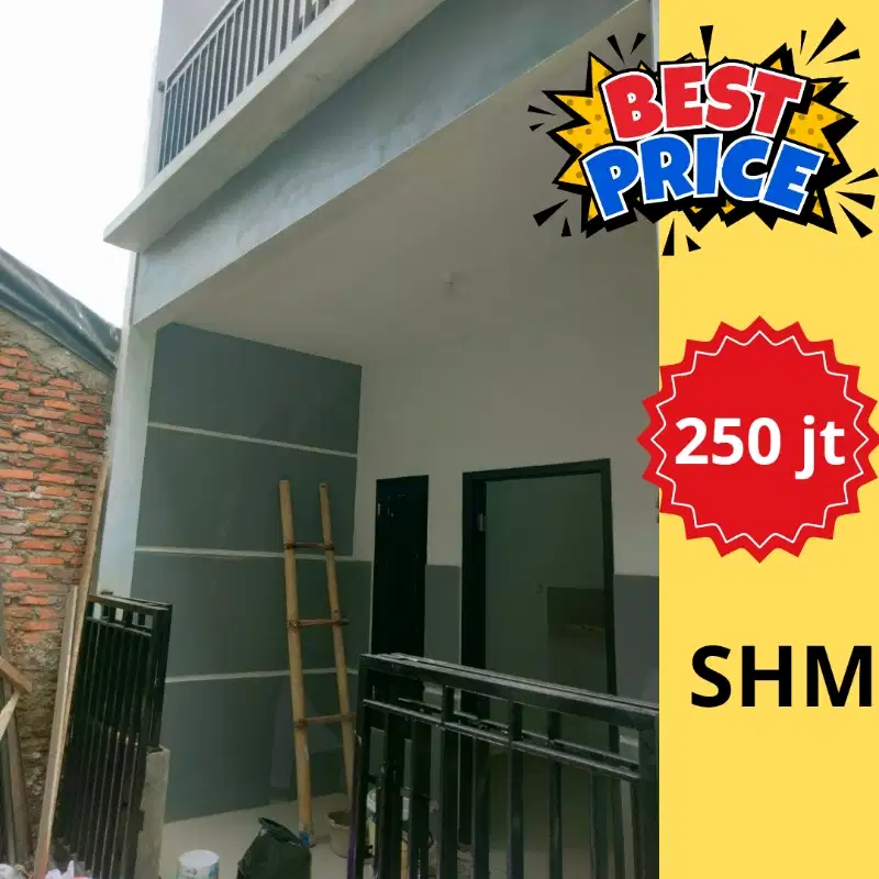 Jual Rumah SHM Akses Motor Di Jagakarsa 250 Juta