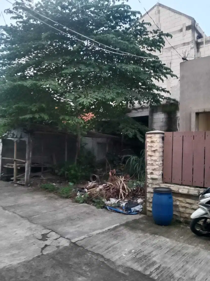 Jual kavling tanah BONUS bangunan tinggal finishing dkt bxc bintaro