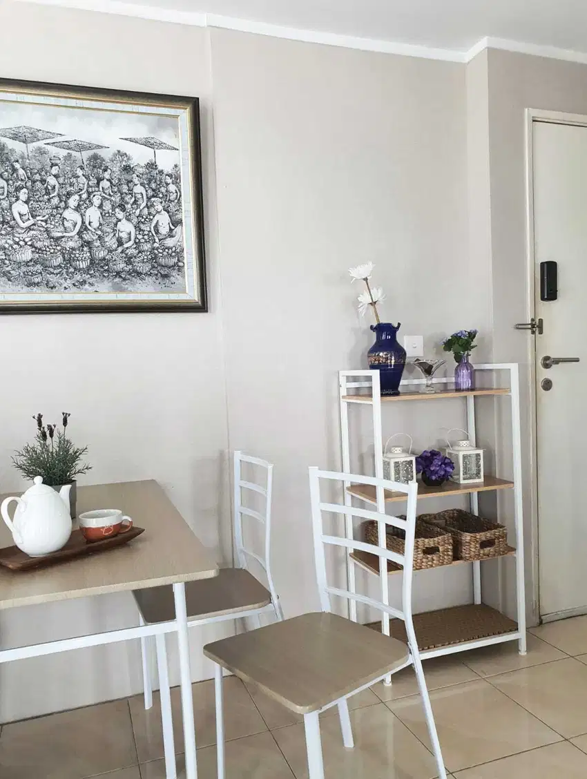 Disewakan unit apartement 2 kamar funish huk siap huni Bulanan