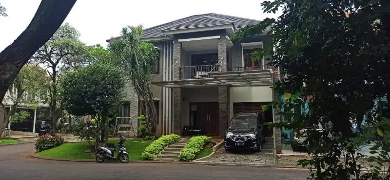 Rumah Sudut Minimalis 2 Lantai di BSD Dekat Tol