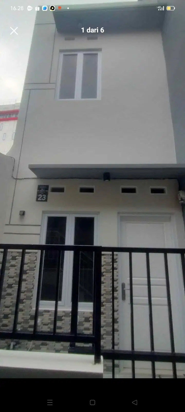 RUMAH 2 LANTAI SALEMBA JAKPUS 400 JUTAAN