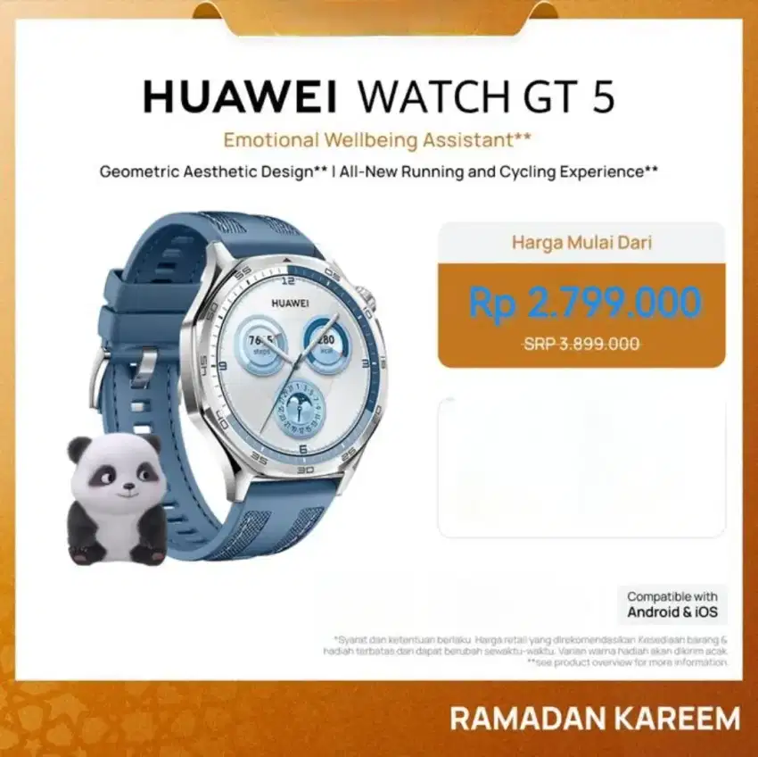 Huawei Watch Gt 5 46Mm Blue
