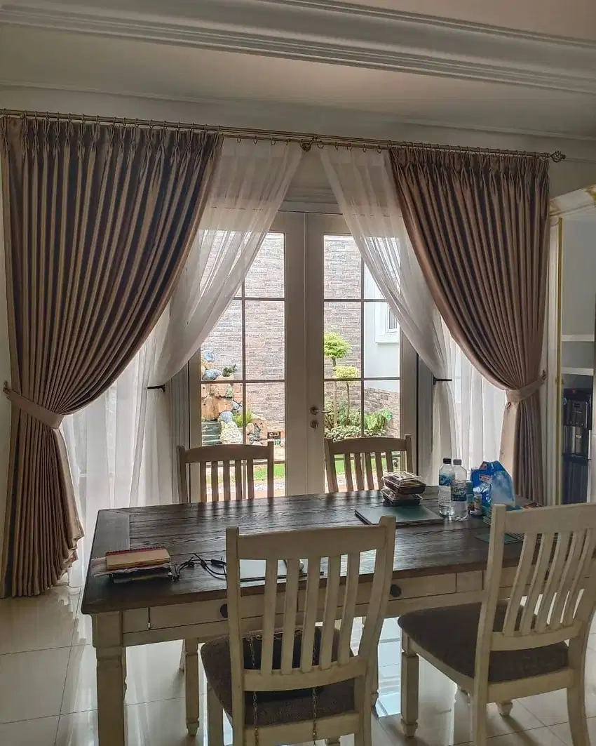 Cod Gorden Pasang Wallpaper Korden Gordeng Horden Roller Blind