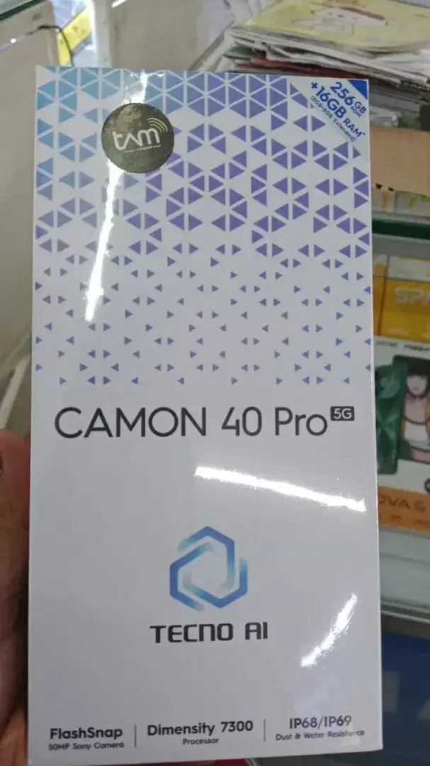 Tenxo camon 40 pro 16/256