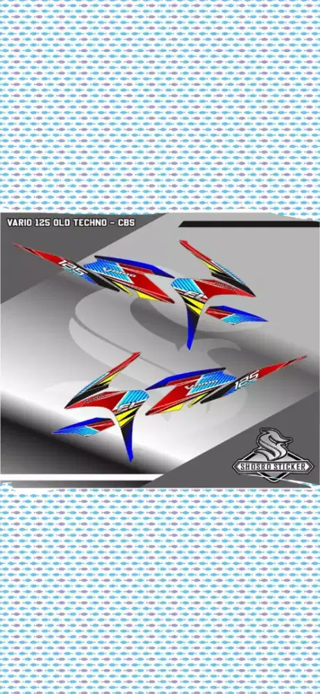 Striping motor Vario matic 110