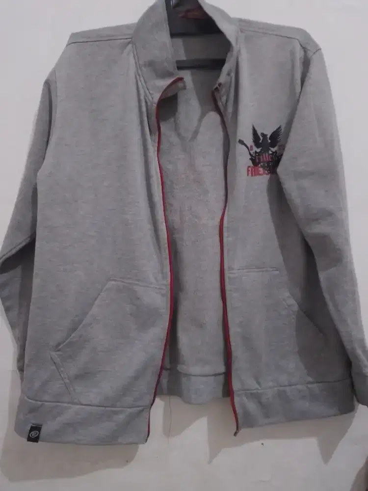 Jaket Pria Abu = Abu