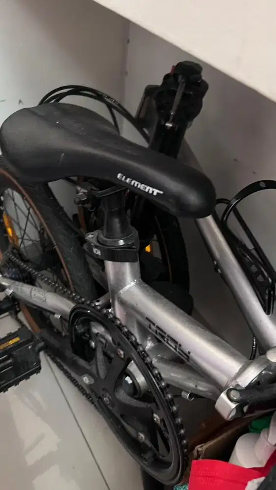 Sepeda lipat element troy 16” 8 speed