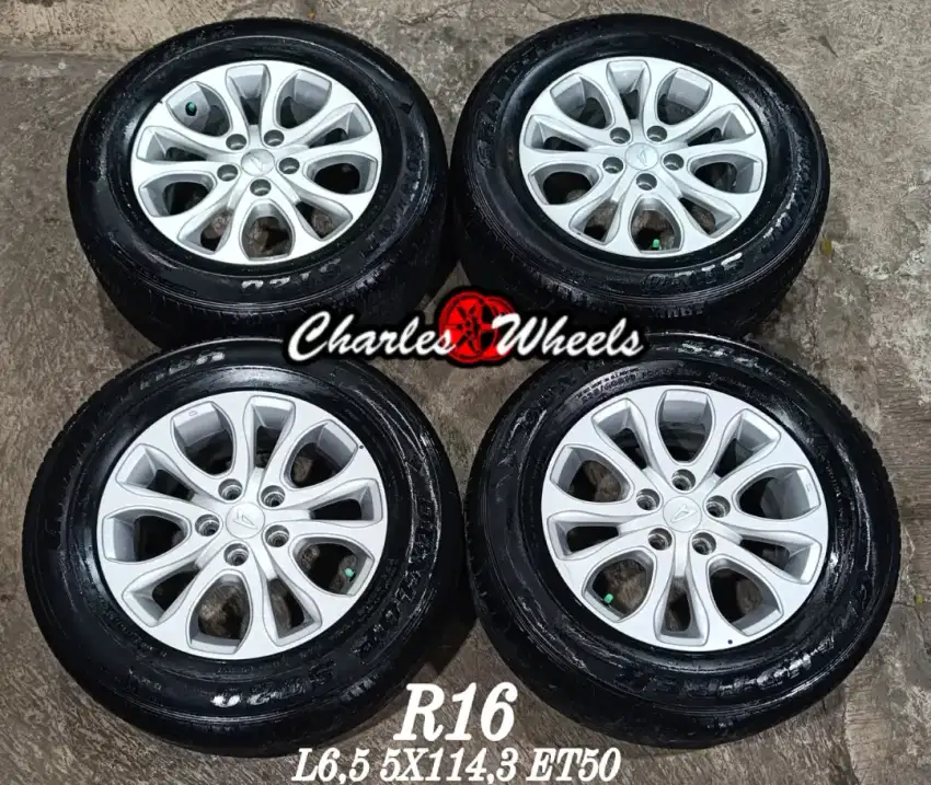 Jual velg oem terios + ban r16 5x114,3 grandmax luxio ertiga carry dll