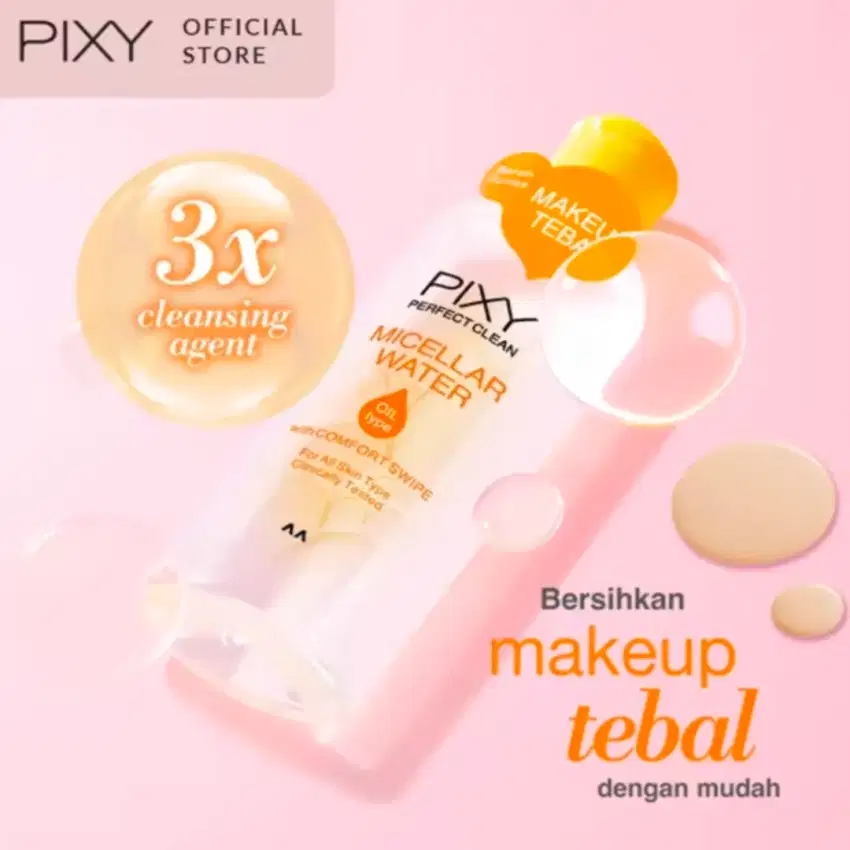 PIXY Micellar water oil for waterproof makeup
