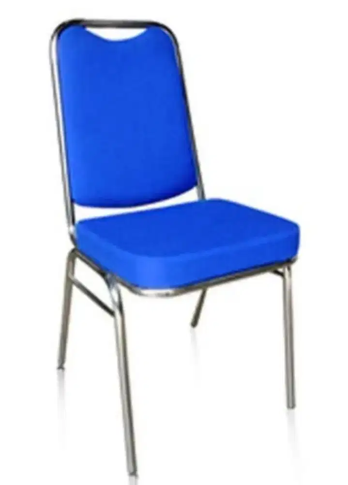 Kursi Susun Pipa Oval Sandaran Persegi New Star OV-08