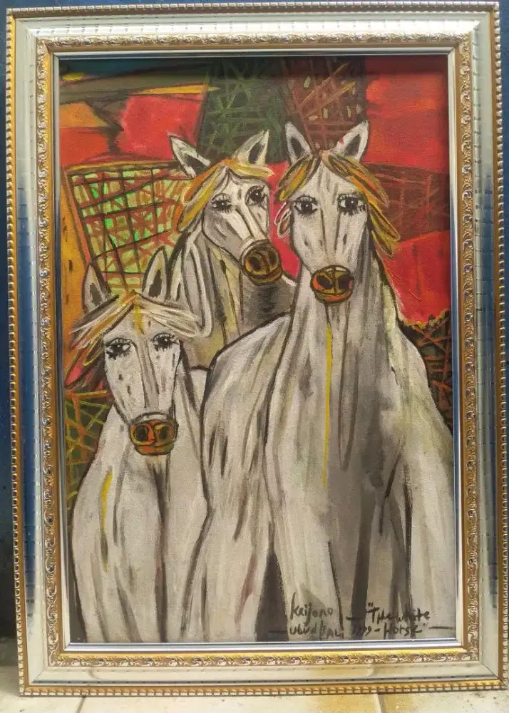 Lukisan karya trijono tahun 1999