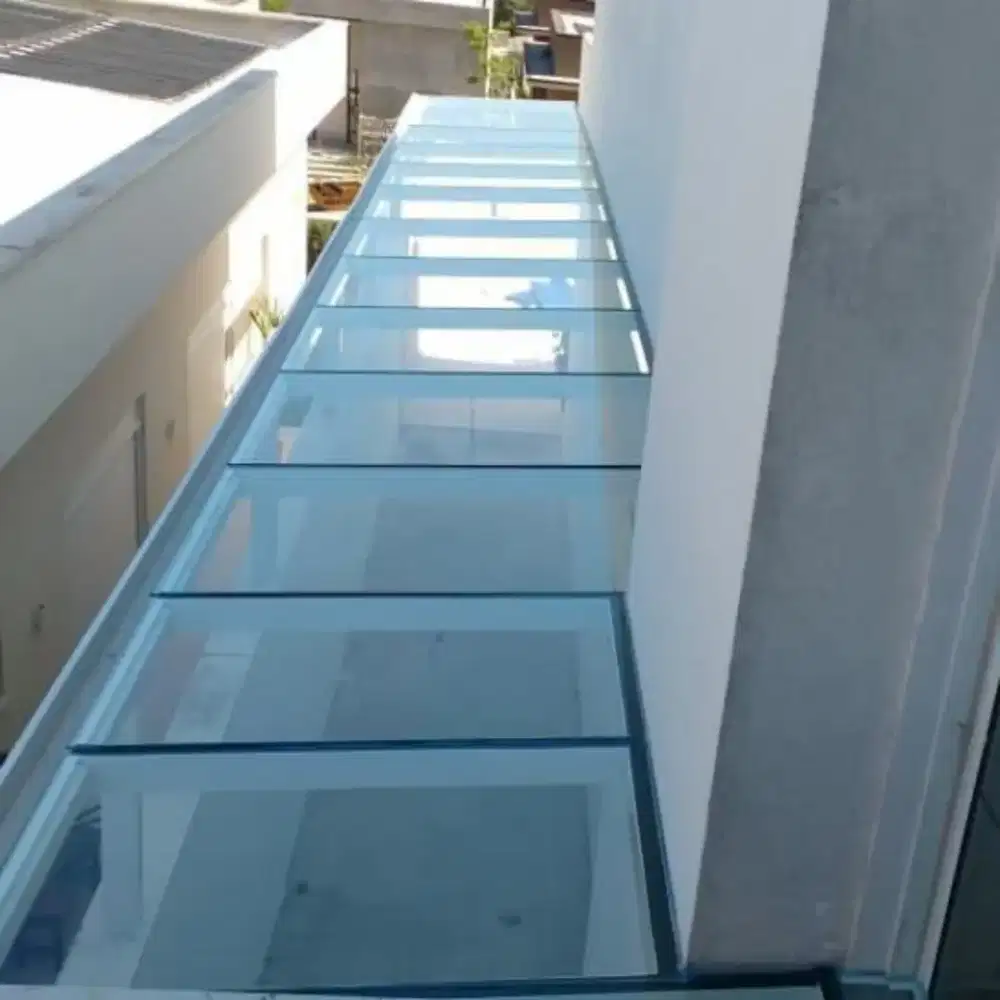 Kanopi kaca tempered / canopy kaca / canopy tempered glass