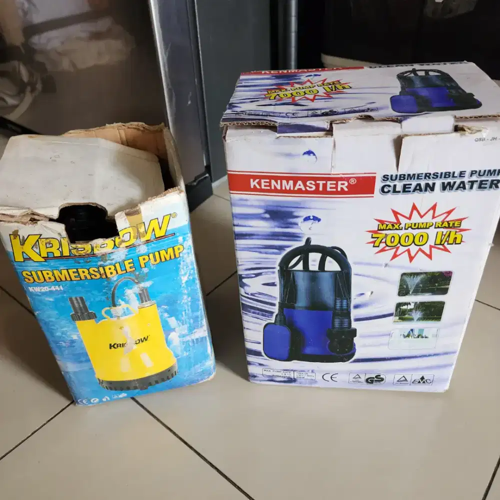 Kenmaster Krisbow pompa submersible pump