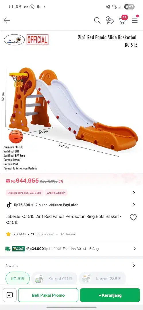 PEROSOTAN / SELUNCURAN / BEKAS