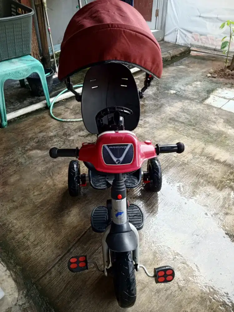 Stroller+sepeda anak family