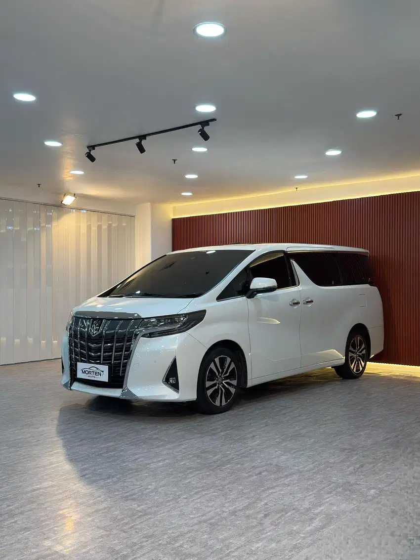 Toyota Alphard 2.5 G ATPM TSS 2022 Odo 7 Ribu Record Bergaransi
