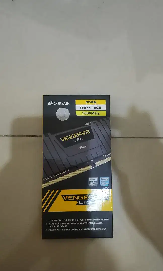 Memory Corsair Vengeance LPX For PC DDR4 3200Mhz 1x8Gb