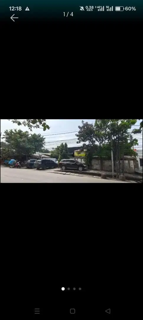 Disewakan Sebagian Tanah untuk Bengkel/Makanan Harus Tersewa