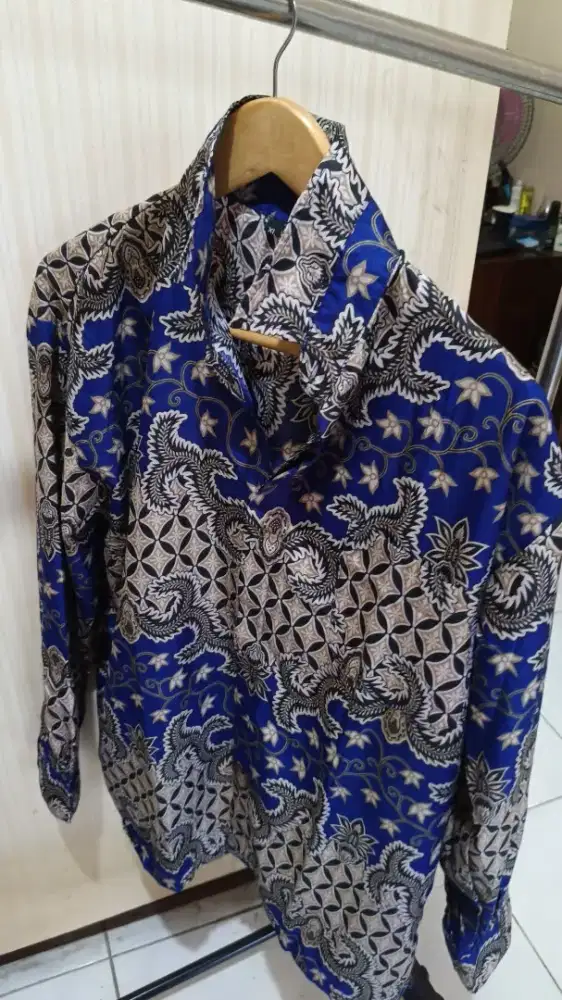 baju kemeja batik  XXL