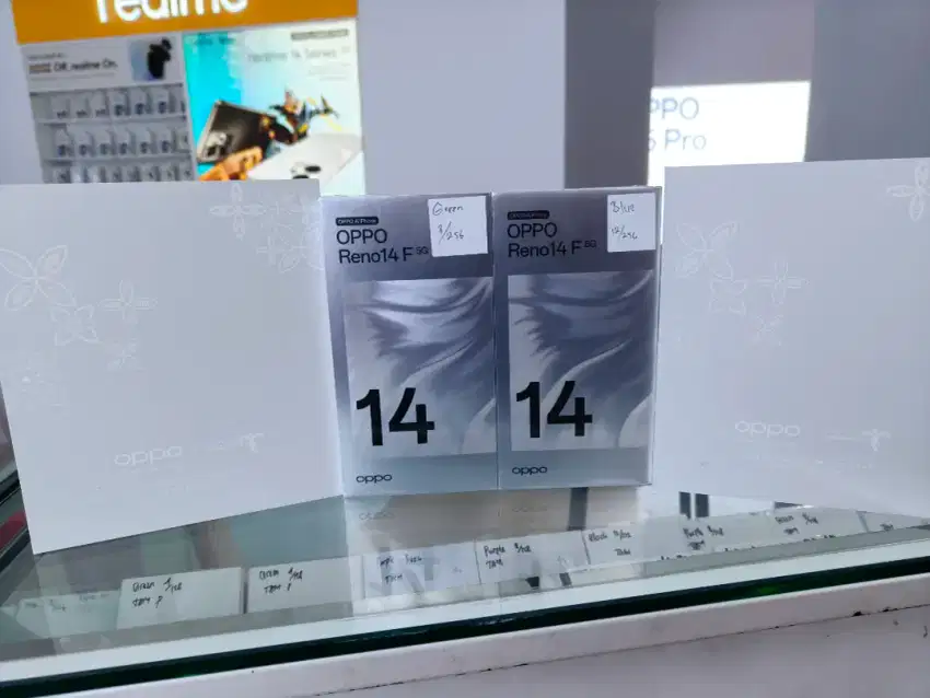 New Promo OPPO Reno 14F 5G 12+12GB/256GB
