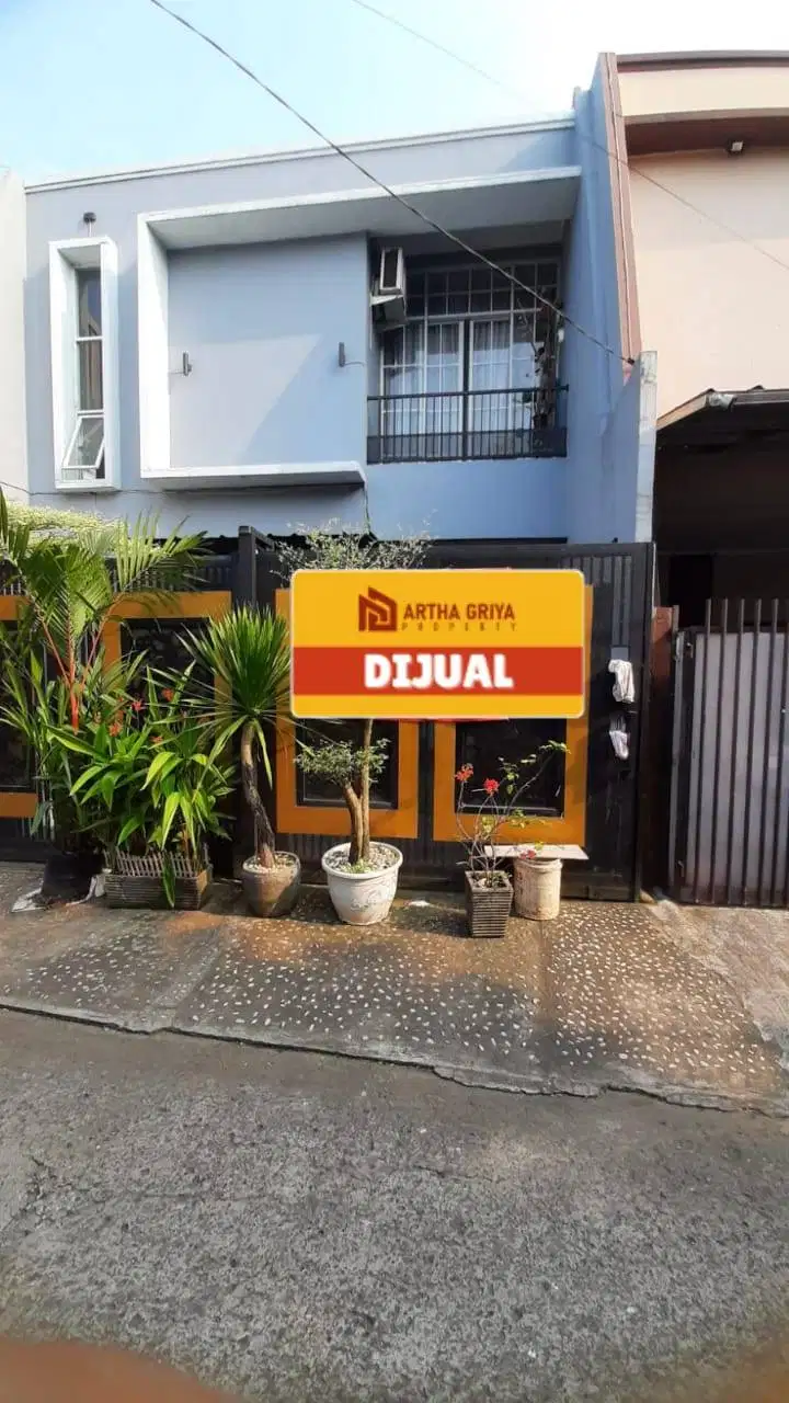 Dijual Rumah 2 Lantai Siap Huni Jatirahayu Pondok Melati Bekasi