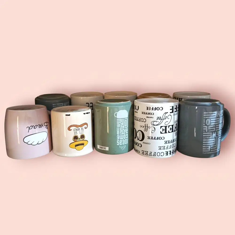 Macam perlengkapan makan keramik