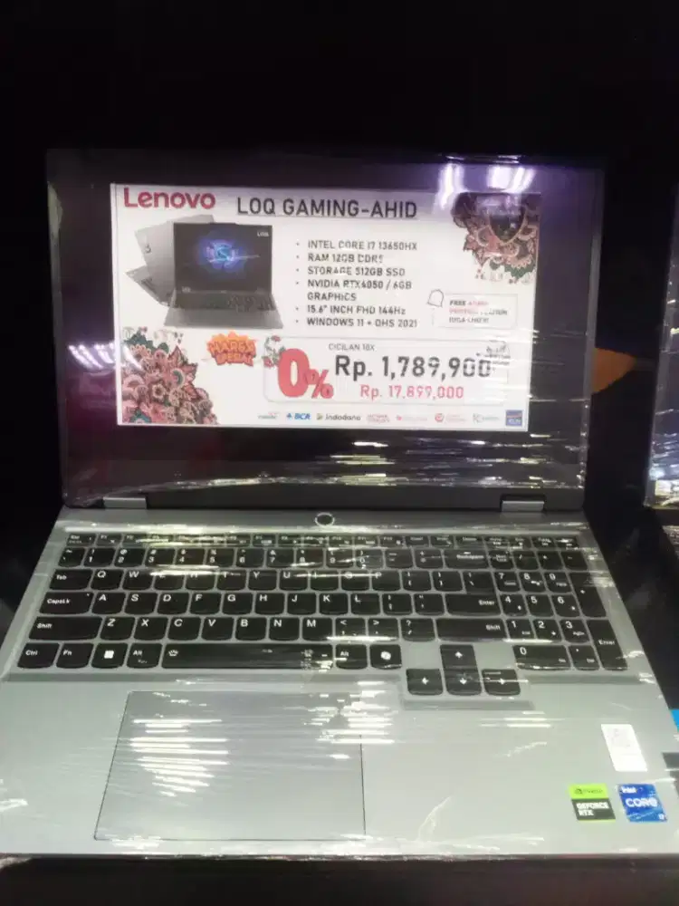 SEGAMPANG ITU CICILAN LENOVO LOQ GAMING - AHID