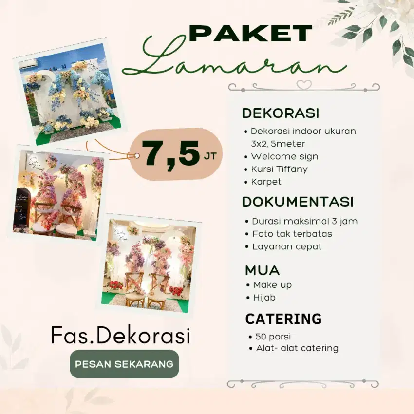 Paket Lamaran 7,5jt